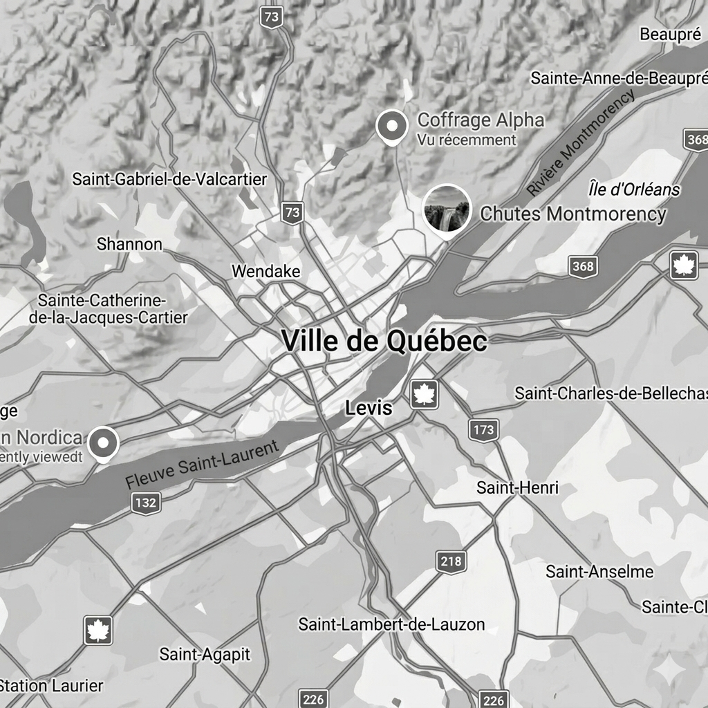Zone de service Coffrage Alpha - Région de Québec